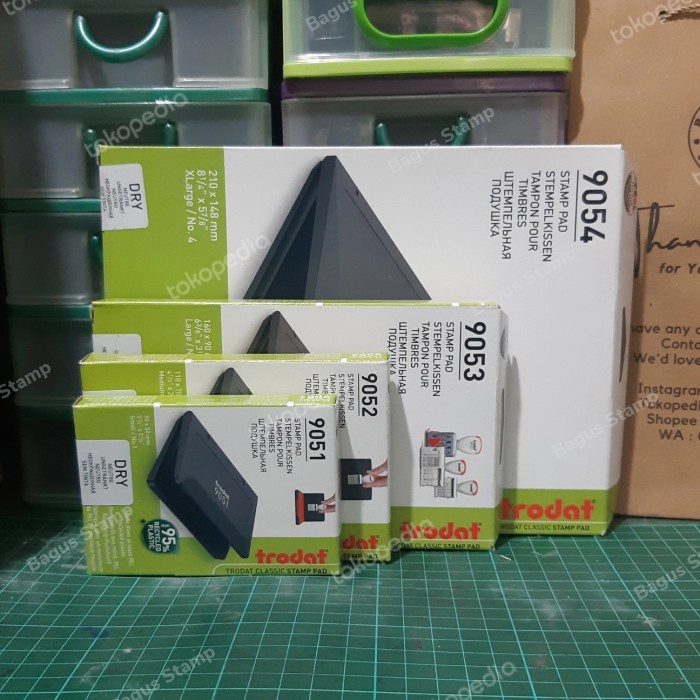 Bestseller Bak Stempel Jumbo Trodat 9054 / Stamp Pad Trodat