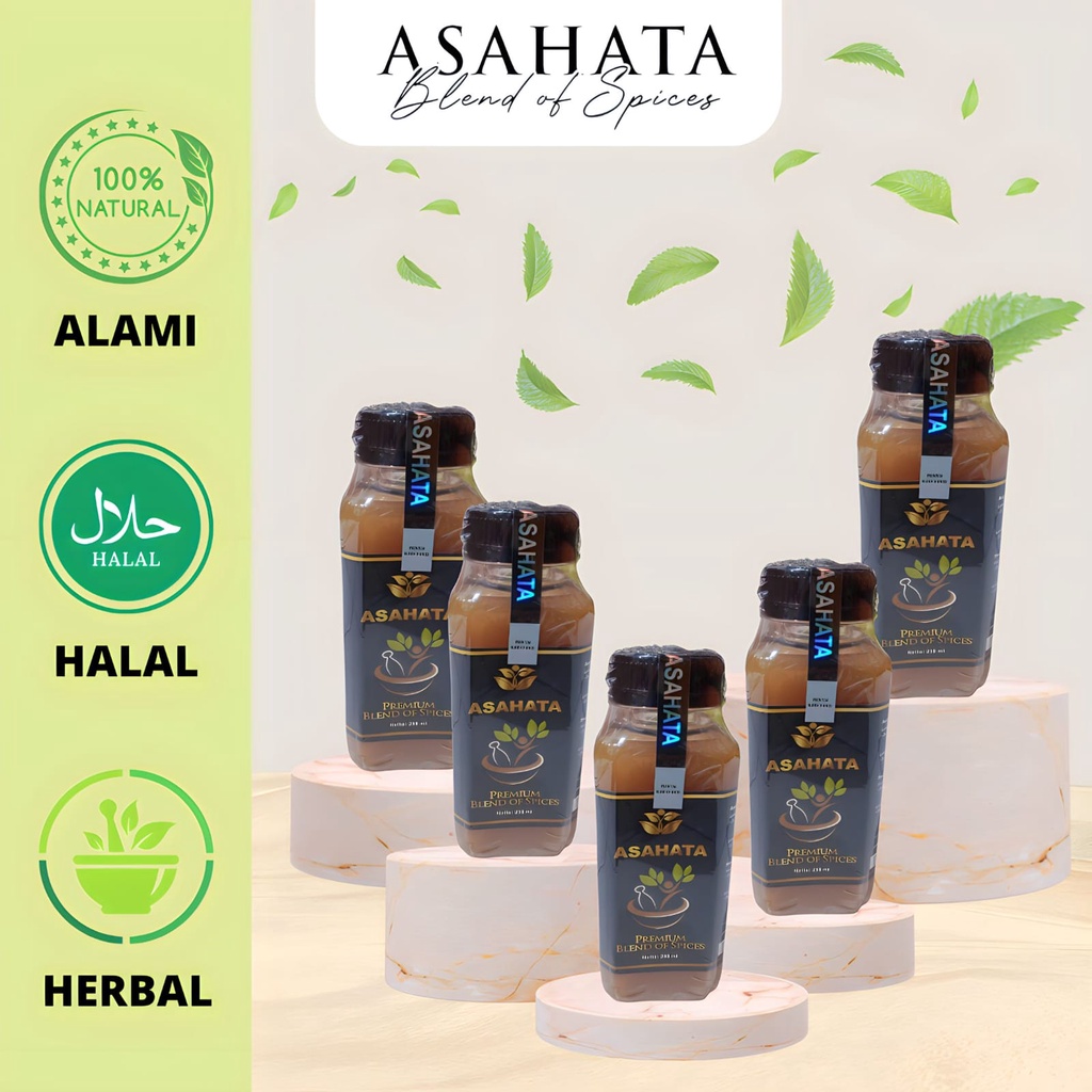 

Asahata Paket 5 Botol - Jus Bawang Putih Tunggal (Garlic Juice)