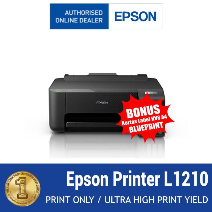Printer Epson L1210 (Print Only) Termasuk Tinta Original 003 Terbaru Kugadeshop