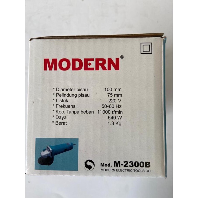 Mesin Gerinda Tangan Modern M-2300B Gurinda Grinda Listrik M 2300B