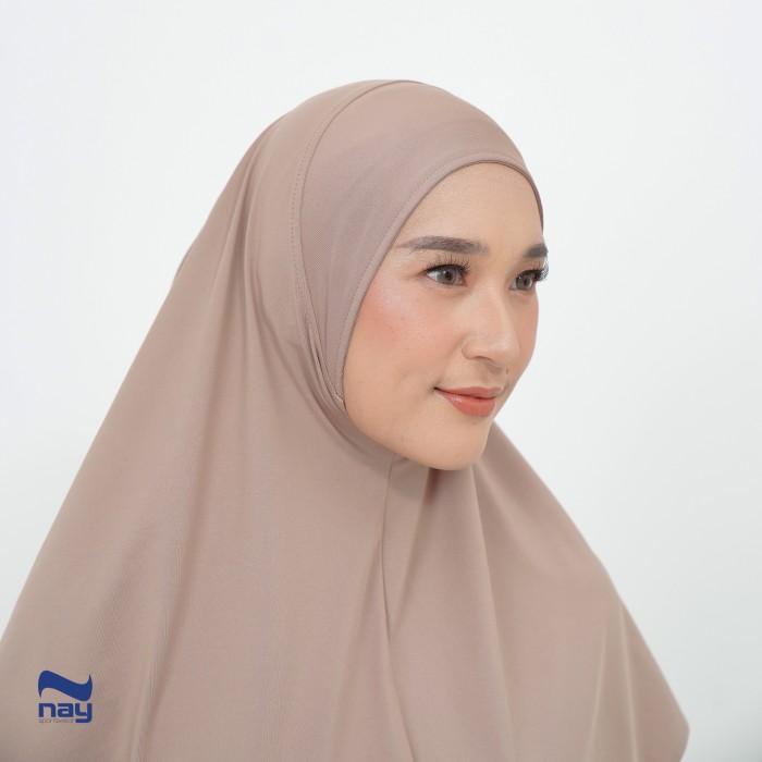 AISHA HIJAB BERGO SYAR'I (SPORT AND DAILY HIJAB) - HAZELNUT