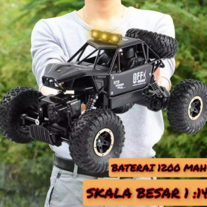 Mobil Remot Control Rc Rock Crawler 4 WD Scale 1:14 Remot Kontrol
