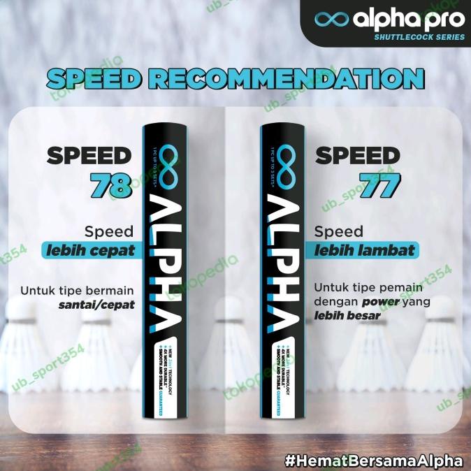 Shuttlecock Alpha 3 in 1 Original