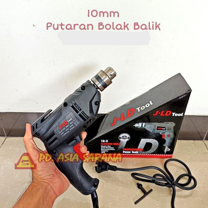 **Paket Hemat** Mesin Bor 10Mm + Gerinda 4 Inch Jld Listrik