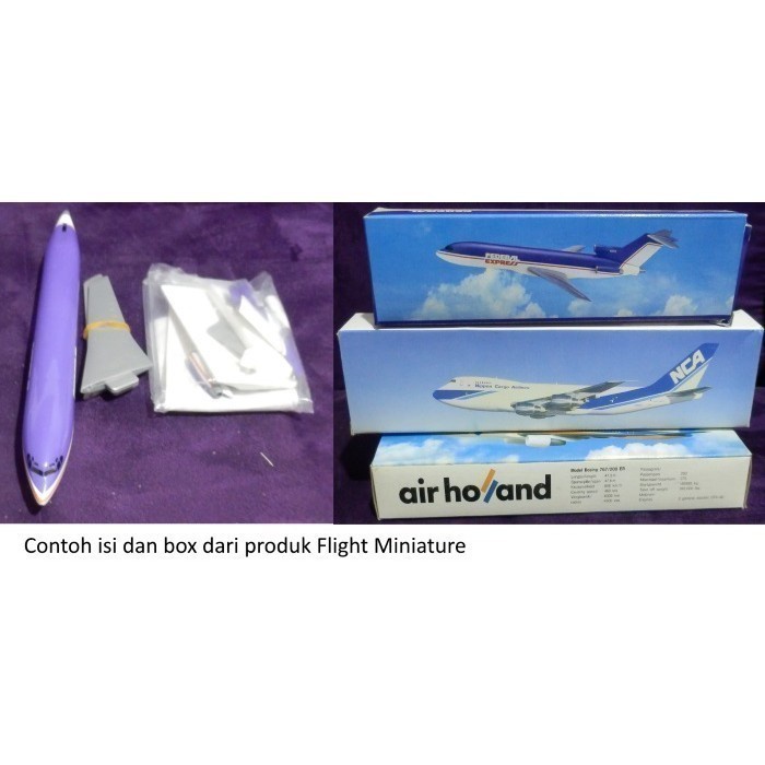 PROMO FLIGHT MINIATURES 1/200 EXCEL AIRWAYS 767-200 TERBARU