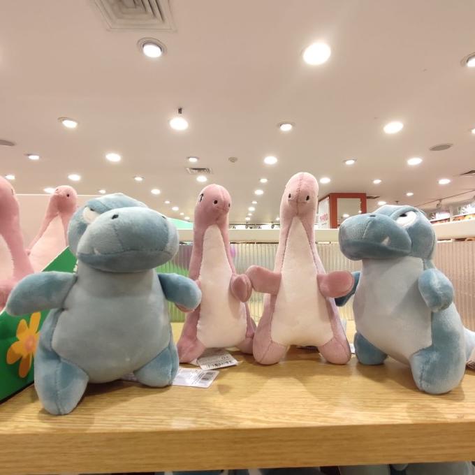 Boneka Dinosaurus Lucu Bisa Bunyi - MINISO 6in Roaring Dinoaur