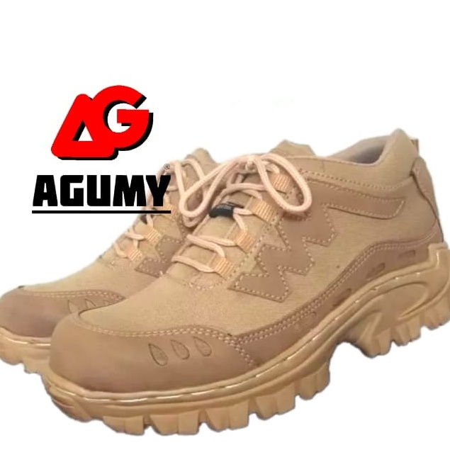 HOT SALE SEPATU pria wanita sepatu gunung TERLARIS Sepatu Tactical cream 4inci ✺