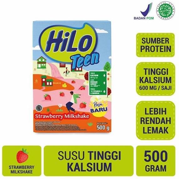 

Hilo Teen Strawberry Milkshake 500 G