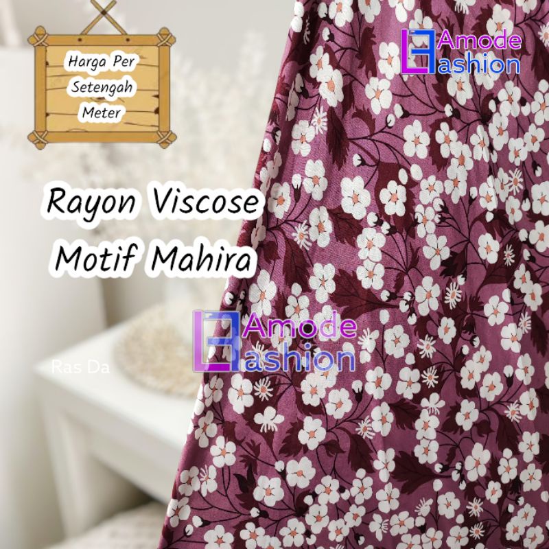 Kain Rayon Viscose Motif Mahira