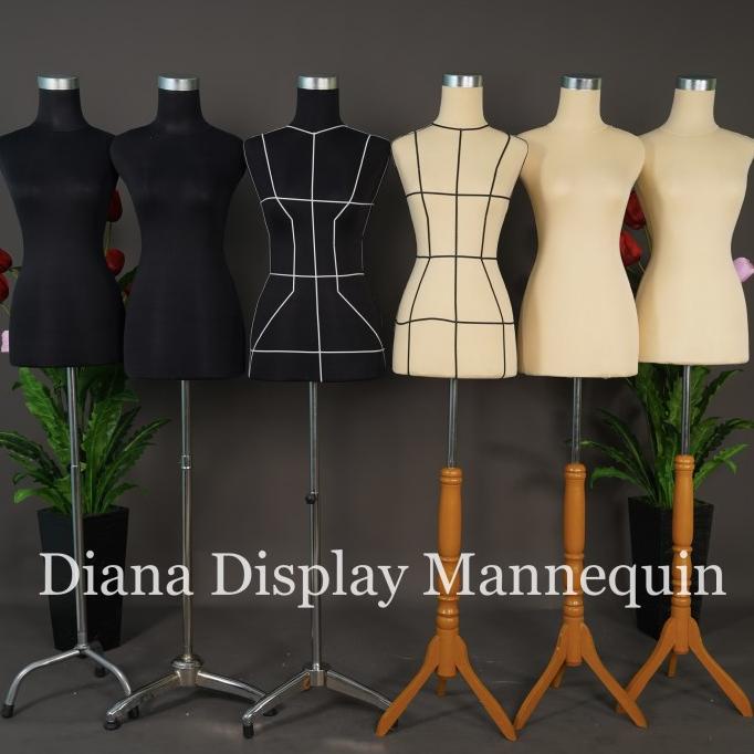 MANEKIN DM WANITA | MANEKIN TERBUAT DARI FULL BUSA, BISA TUSUK JARUM