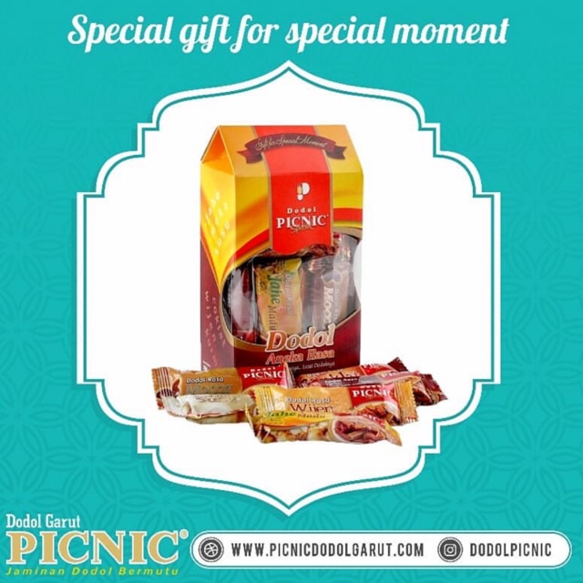 

Dodol Picnic Aneka Rasa / Aneka Buah