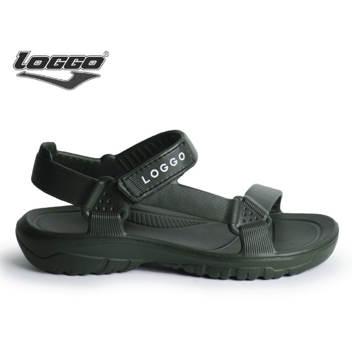 Sandal Gunung Loggo Everest warna Army
