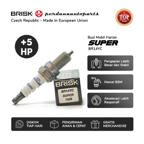Busi Toyota Avanza VVTi, Veloz VVTi, Rush VVTi Original BRISK Super star nice