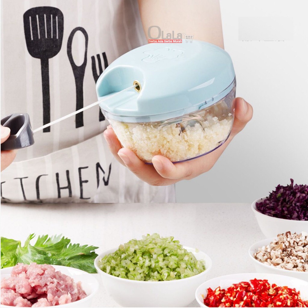 Meat Grinder Chopper Blender Daging Gilingan Bumbu Penggiling Elektrik Serbaguna Food Coper Chopper 