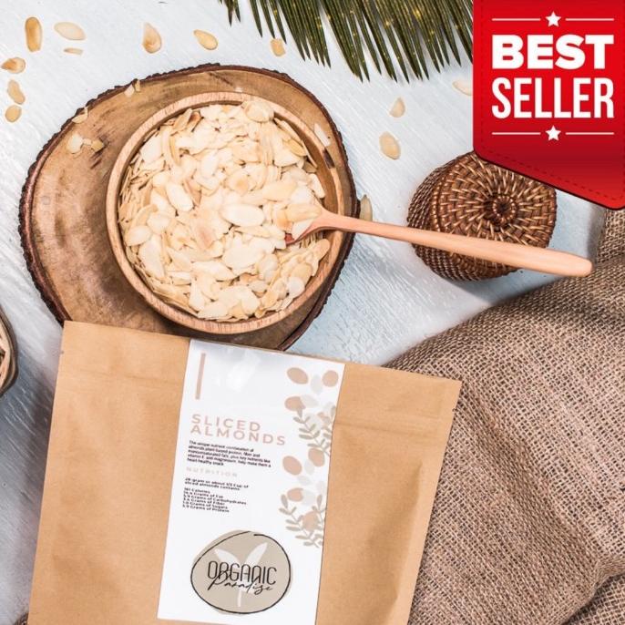 

Roasted Slice Almond 500 gr / Slice Almond Panggang Premium Quality