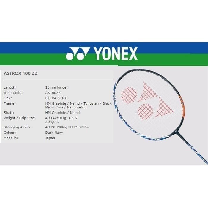 [Best Seller] Raket Badminton Yonex Astrox 100 Zz / Astrox 100Zz Original Limited
