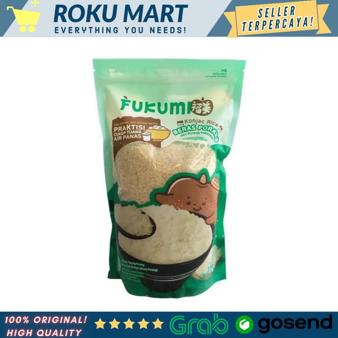 FUKUMI Beras Porang 1 kg / FUKUMI KONJAC RICE SHIRATAKI 1kg