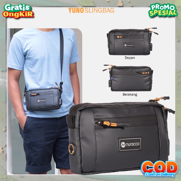 Tas Slot Banyak Slingbag Waterproof Tas Pinggang Dewasa Distro Outdoor Multi Fungsi 2023 Selempang B