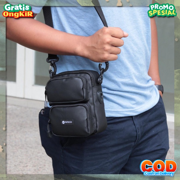 Ts Selempang Outdoor Multi Fungsi 2023 Selempang Bags Laki2 Kerja Tas Slot Banyak Slingbag Waterproo