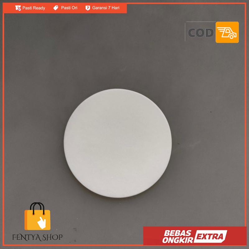 Kertas saring 9 cm filter paper laboratorium isi 10