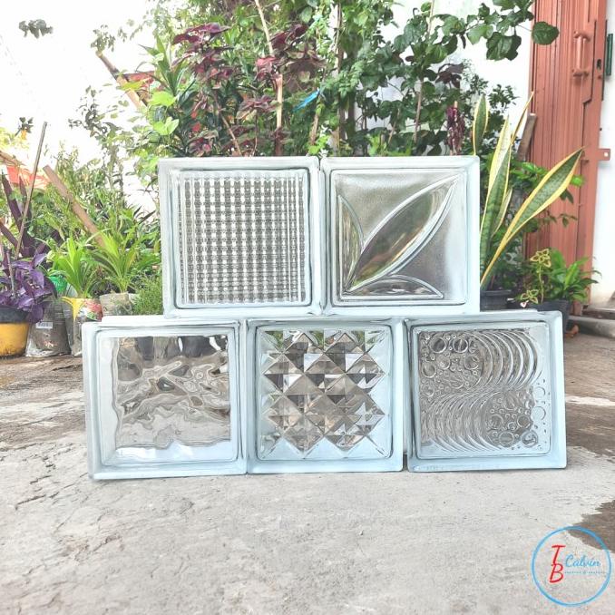 GLASSBLOCK MULIA / Glass block motif per dus