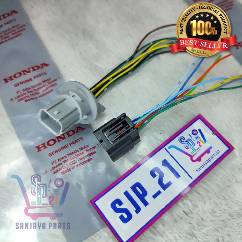 soket lampu depan pin 8 honda new vario 125 vario 150 original