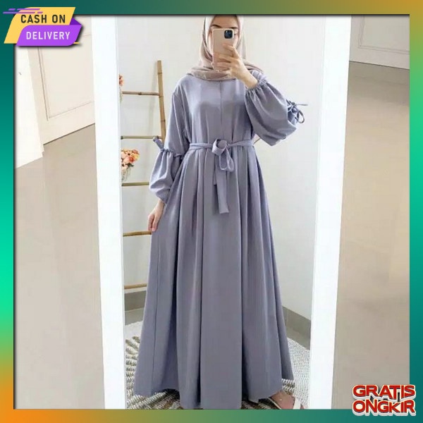 Baju Gamis Model Terbaru Remaja Terbaru 2024 Gamis Lebaran Bju Muslimah Perempuan Mewah Elegan Games