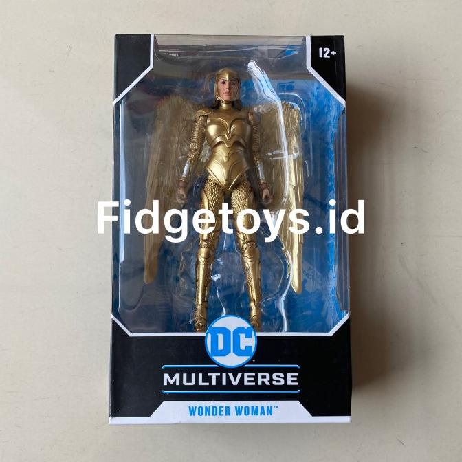 MCFARLANE TOYS DC MULTIVERSE WONDER WOMAN GOLD ARMOR ACTION FIGURE