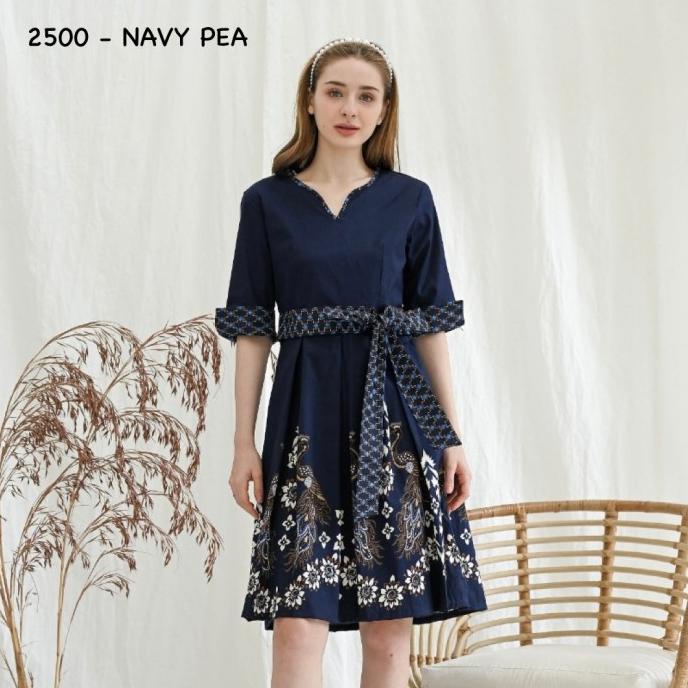 Dress batik merah / dress cheongsam batik / dress imlek / dress qipao