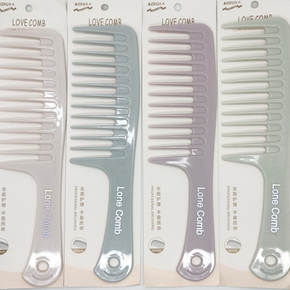 ➟➬✢ SISIR JARANG BESAR KOREA PREMIUM WARNA LUCU SISIR WANITA MURAH IMPORT RAMBUT IKAL KERITING TEBAL