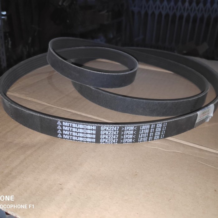 Best Seller Mitsuboshi Fan Belt 6Pk2247 Epdm Tali Kipas Fanbelt 6Pk 2247 Xtrail