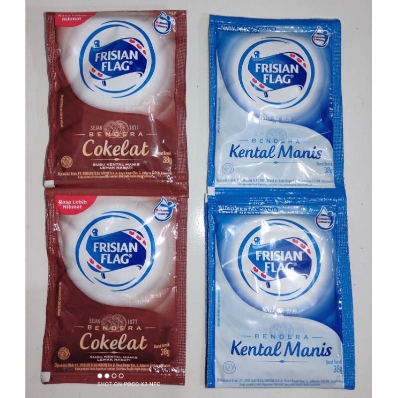 

Susu kental manis frisian flag renceng