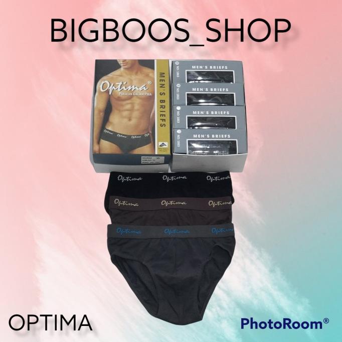 cd optima celana dalam pria xxl 1 kotak isi 3