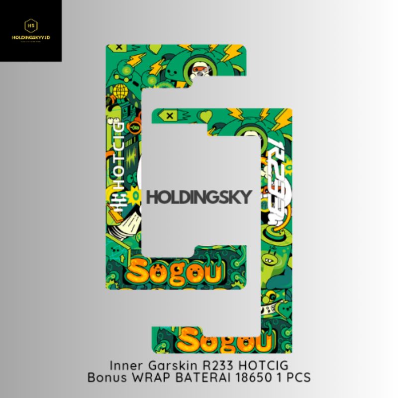 Evi_Drphone Holdingskyy - Premium Stiker Inner Garskin + Original Motif R233 Original Desain -