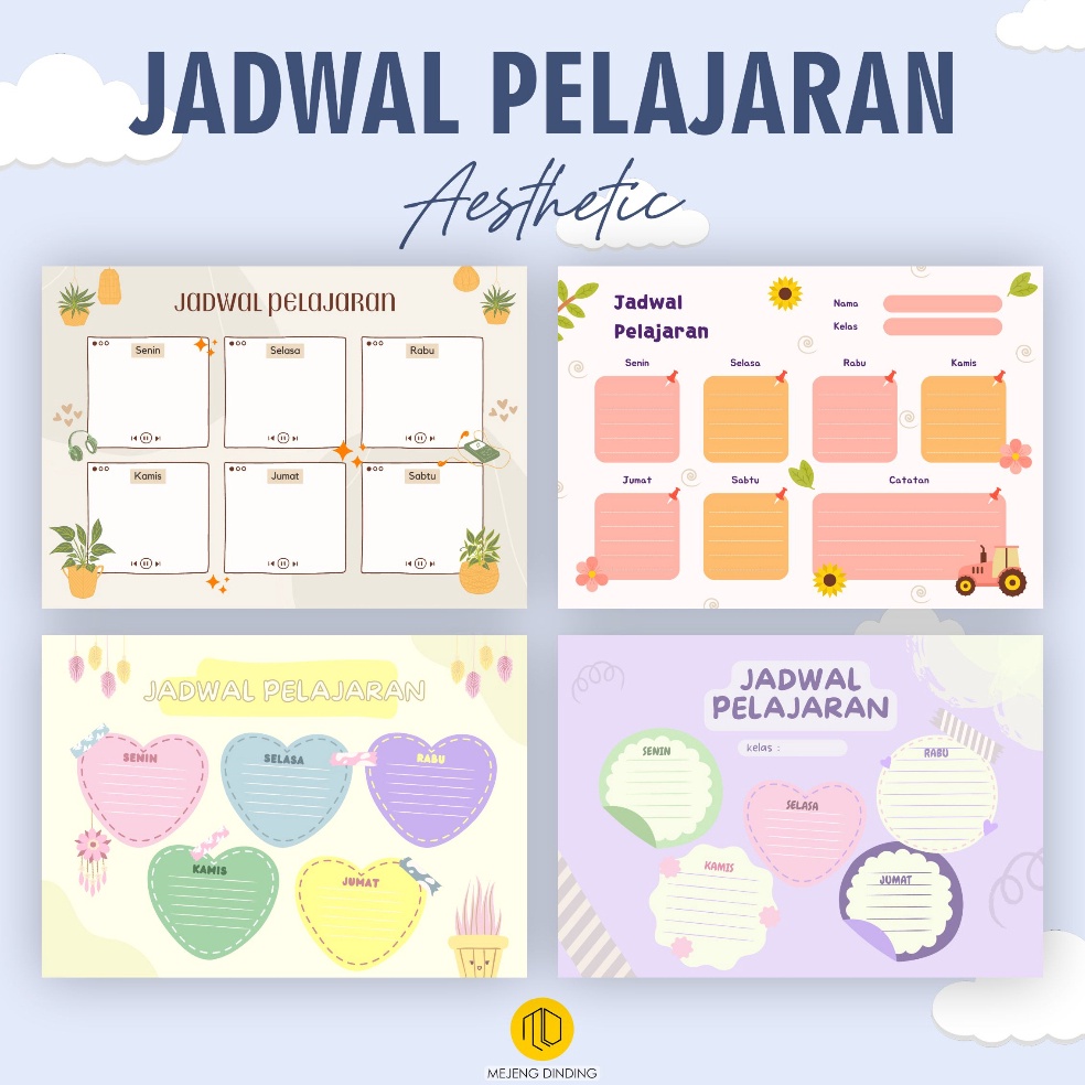 

Terbaru 5.5 JADWAL PELAJARAN CUSTOM / POSTER PELAJARAN/ MOTIF AESTHETIC A / Poster Edukasi JADWAL PELAJARAN AESTHETIC poster jadwal sekolah weekly planner / Papan Jadwal Pelajaran Sekolah Dinding Aesthetic Planner Lucu Anak / Poster Jadwal Pelajaran Sekol