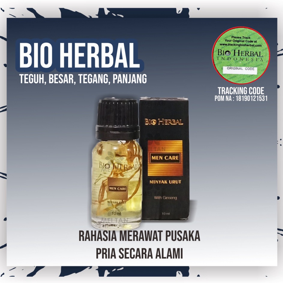Seller BINTANGKIA BIO HERBAL MINYAK URUT MEN CARE ORIGINAL 10ML KESEHATAN PRIA