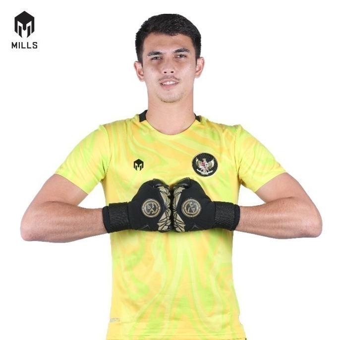 Mills Timnas Indonesia Jersey Keeper Third Player Isuue 1022Gr Yellow