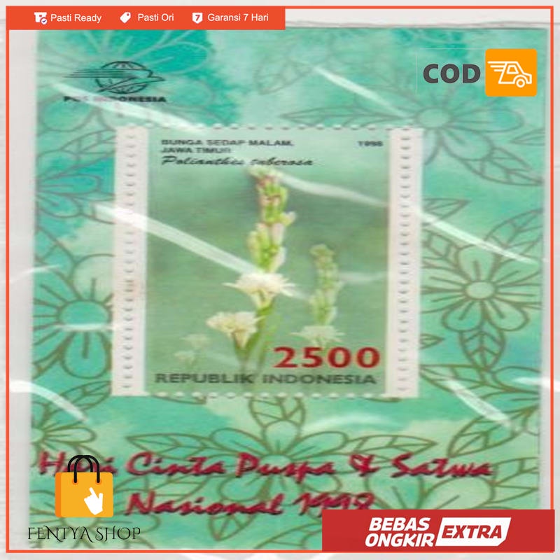 

Souvenir sheet Hari cinta puspa dan satwa nasional 1998