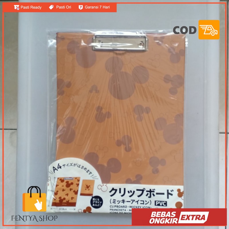 

Disney mickey mouse clipboard papan jalan pvc miki