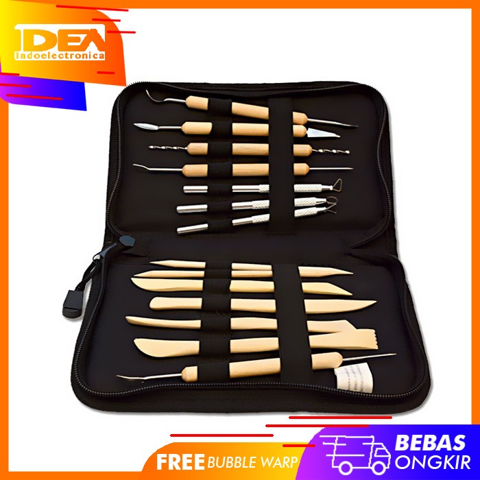 

Peralatan Set Pisau Ukir Seni 14 in 1 Crafting Art Knife FS2-14 Black