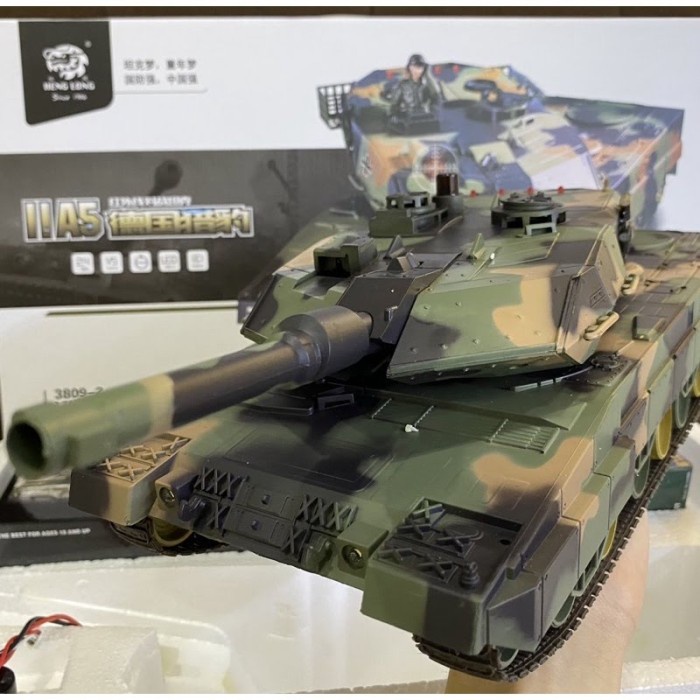 RC TANK Heng Long RC 3809 German Leopard II A5 1/24 Scale RTR