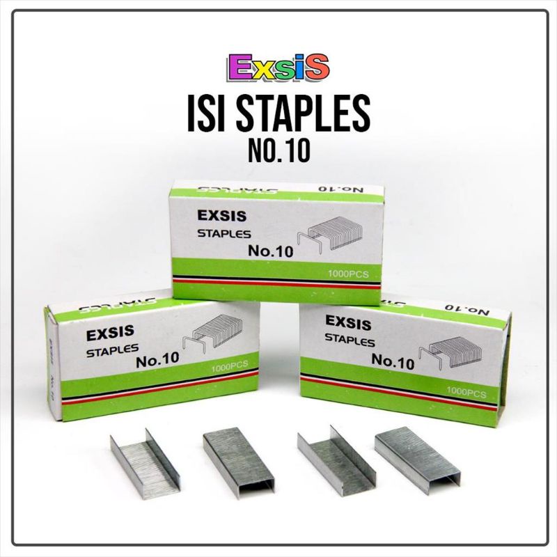 

Isi Staples Exsis No 10