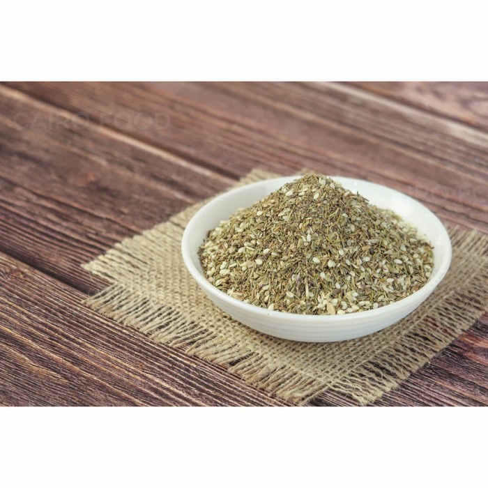 

Bumbu Zatar / Bumbu Za'Tar Isi 100 Gram Rajanya Bumbu Arab Zaatar