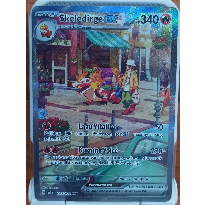 Skeledirge Ex Sar Pokemon