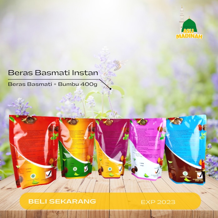 

Beras Basmati Bumbu Kabsah, Biryani, Kebuli, Biryani Instant