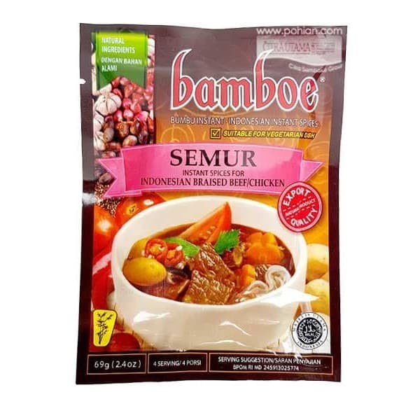 

Bamboe Bumbu Semur 54Gr