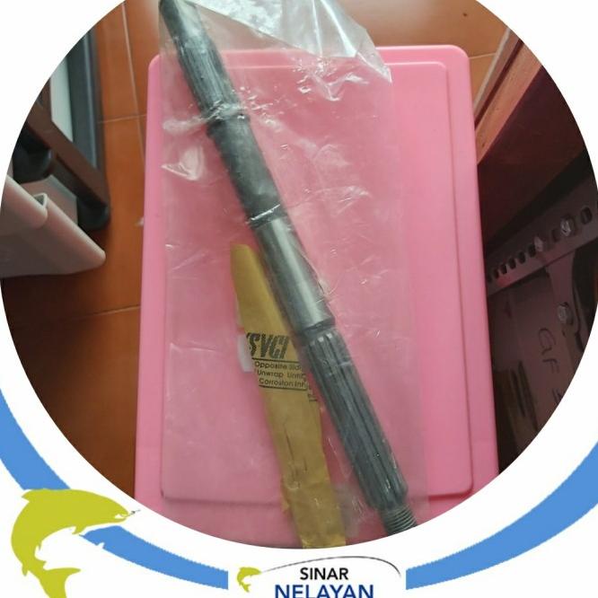 Propeller Shaft / As Pendek Mesin Tempel Yamaha 40Pk. Outboard Parts.