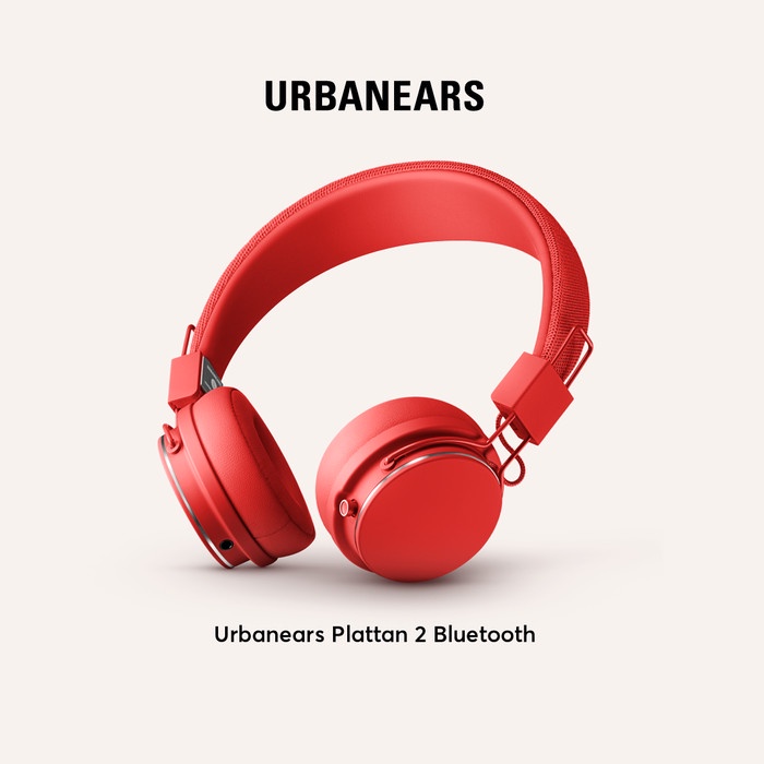 URBANEARS PLATTAN 2 BLUETOOTH - TOMATO