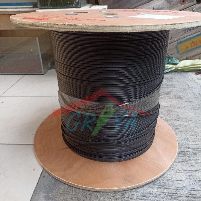 Ku Mini 12 Core Fig 8 Dropcore 12C Fig8 Merk Fiber Tekno Panjang 1Km