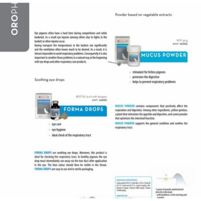 MUST HAVE TERBEST FORMA DROPS EYE 15 ML VERSELE-LAGA OBAT TETES MATA BURUNG & TERMURAH